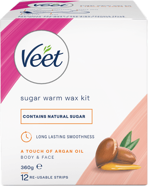 Veet Warm Wax Argan Oil 360g
