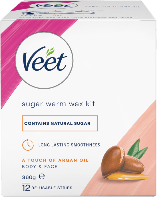 Veet Warm Wax Argan Oil 360g