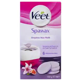 Veet Spawax Refill Purple Lily & Sugar Fig 150g