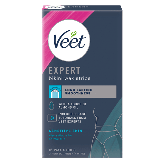 Veet Expert Bikini Wax Strips 16s