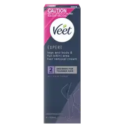 Veet Expert Legs and Body & Full Bikini Hair Removal Cream 100mL