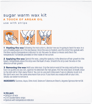 Veet Warm Wax Argan Oil 360g