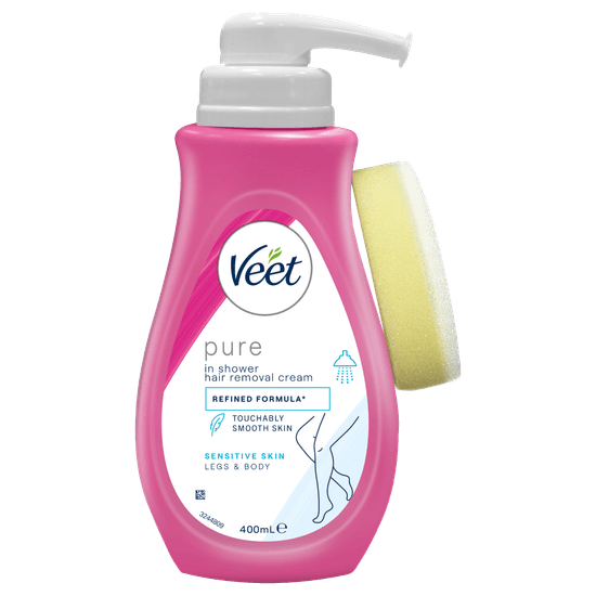 Veet In Shower Hair Removal Cream Sensitive 400mL